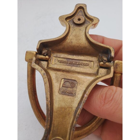Vintage Brass Door Knocker from the early 80’s. Solid brass . Vintage Co… - Picture 10 of 10